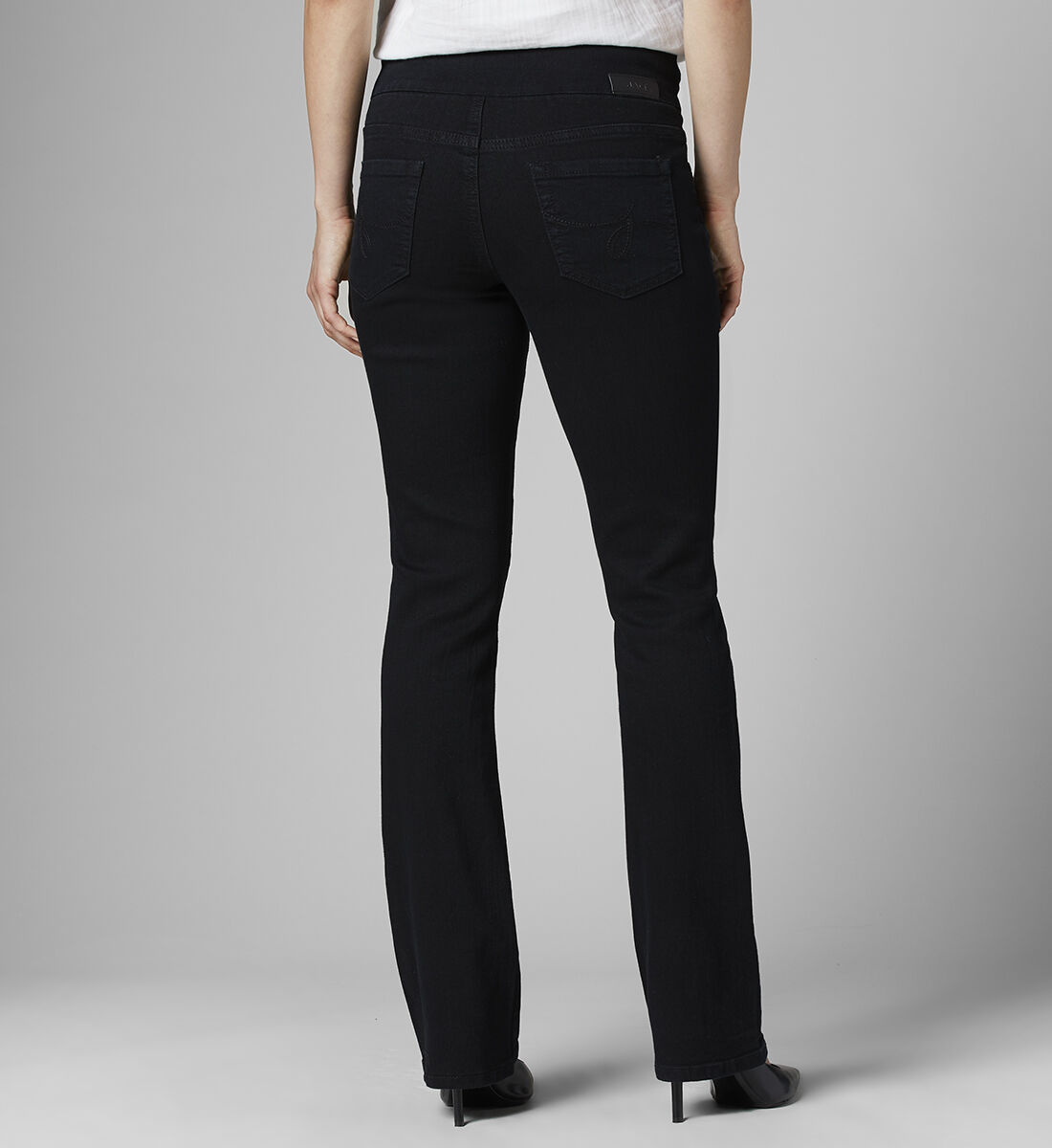 Paley Mid Rise Bootcut Jeans Back